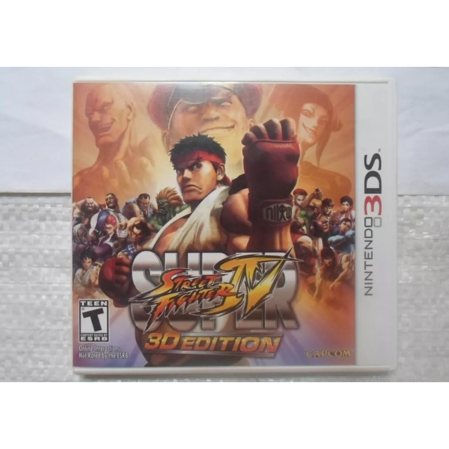 SUPER STREET FIGHTER 4 3D EDITION NINTENDO 3DS