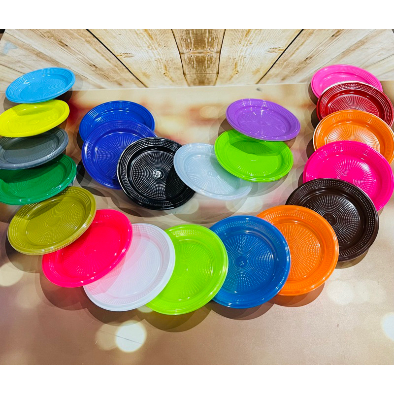 50 Prato Sobremesa 15cm Descartável Reforçado trik trik  OFF// - Home & Living