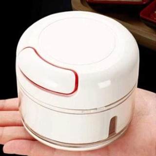 Mini Processador de Alimentos Manual Branco em Oferta na Shopee