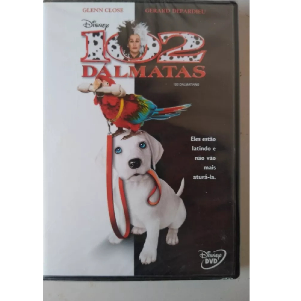 dvd 102 dalmatas  walt disney glenn close nacional l lacrado