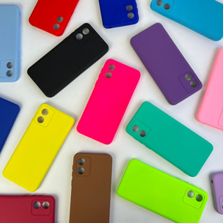 Capinha Para Moto E13 2023 / Capa Case Silicone Aveludada Colorida Forrada (CF26)