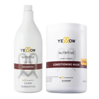 Kit Máscara 1kg + Shampoo Yellow Nutritive 1.5l
