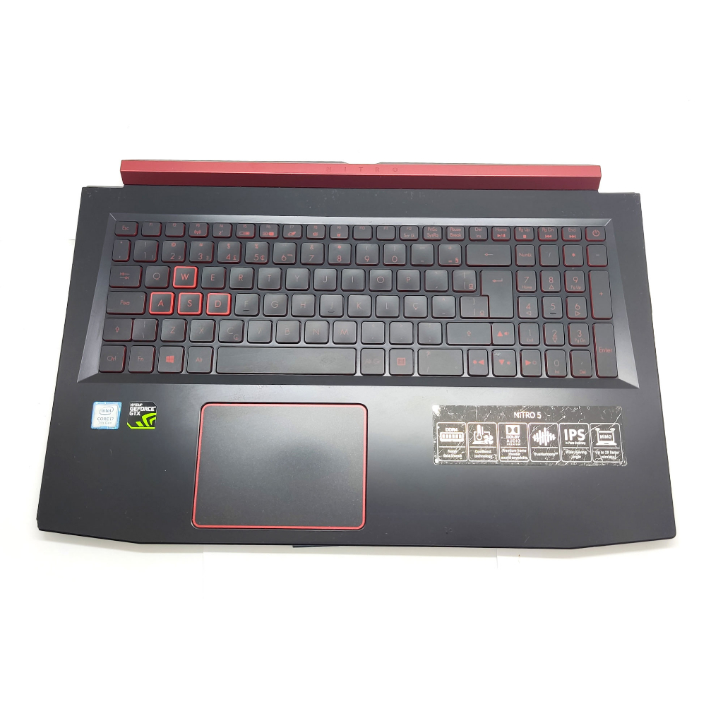 Carcaça Touchpad Teclado Acer Nitro 5 An515-51-77fh An515-51