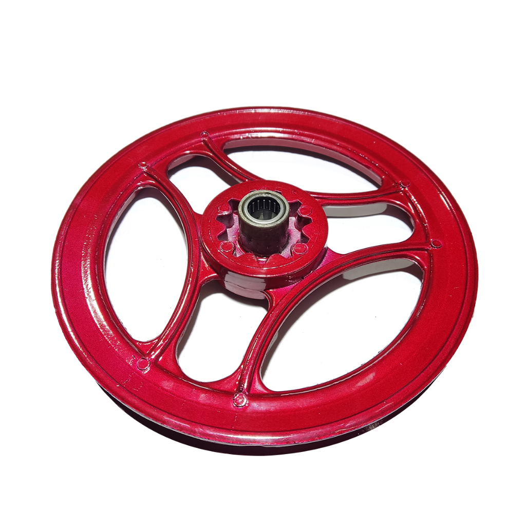 Polia Ventilada Com Rolamentos Para Mobilete Bikelete