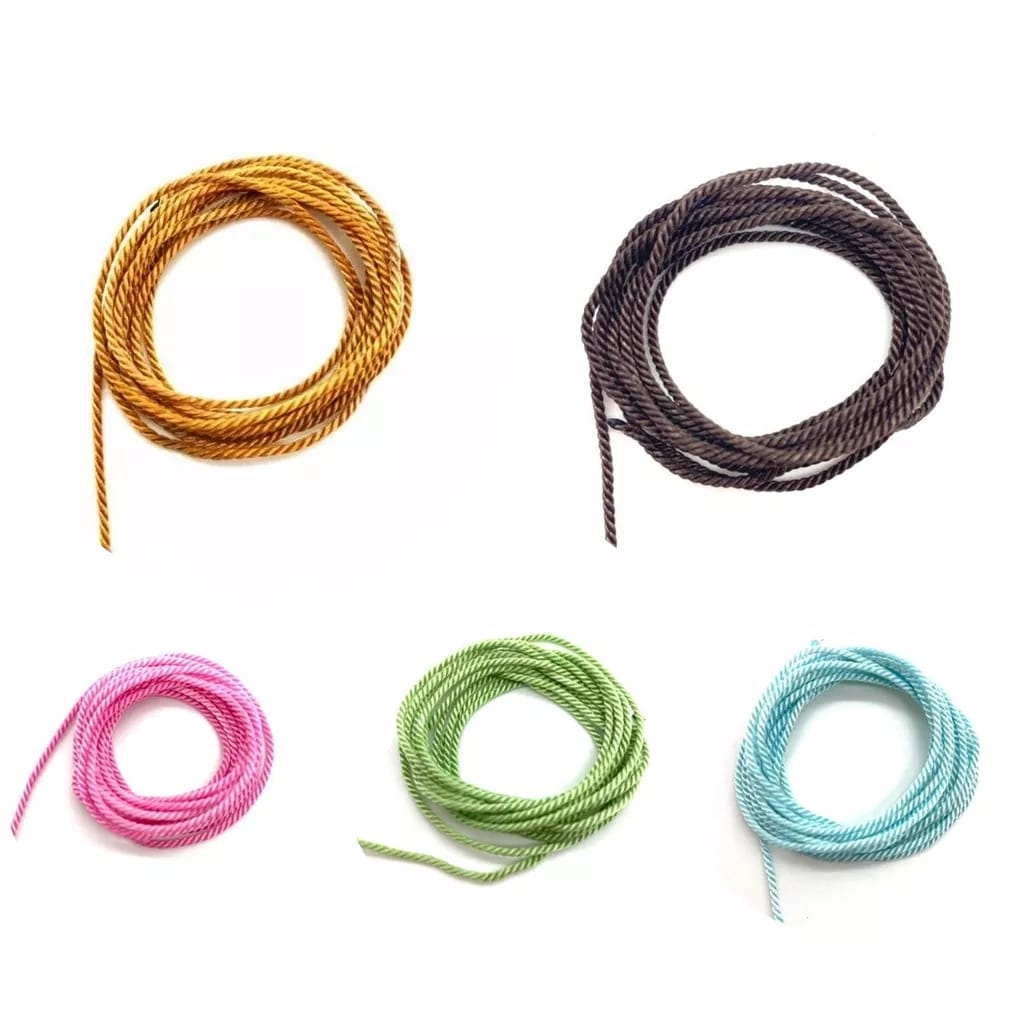 Fio Torcido para produção de Terços Cores variadas -  Linha 36 em Oferta na Shopee