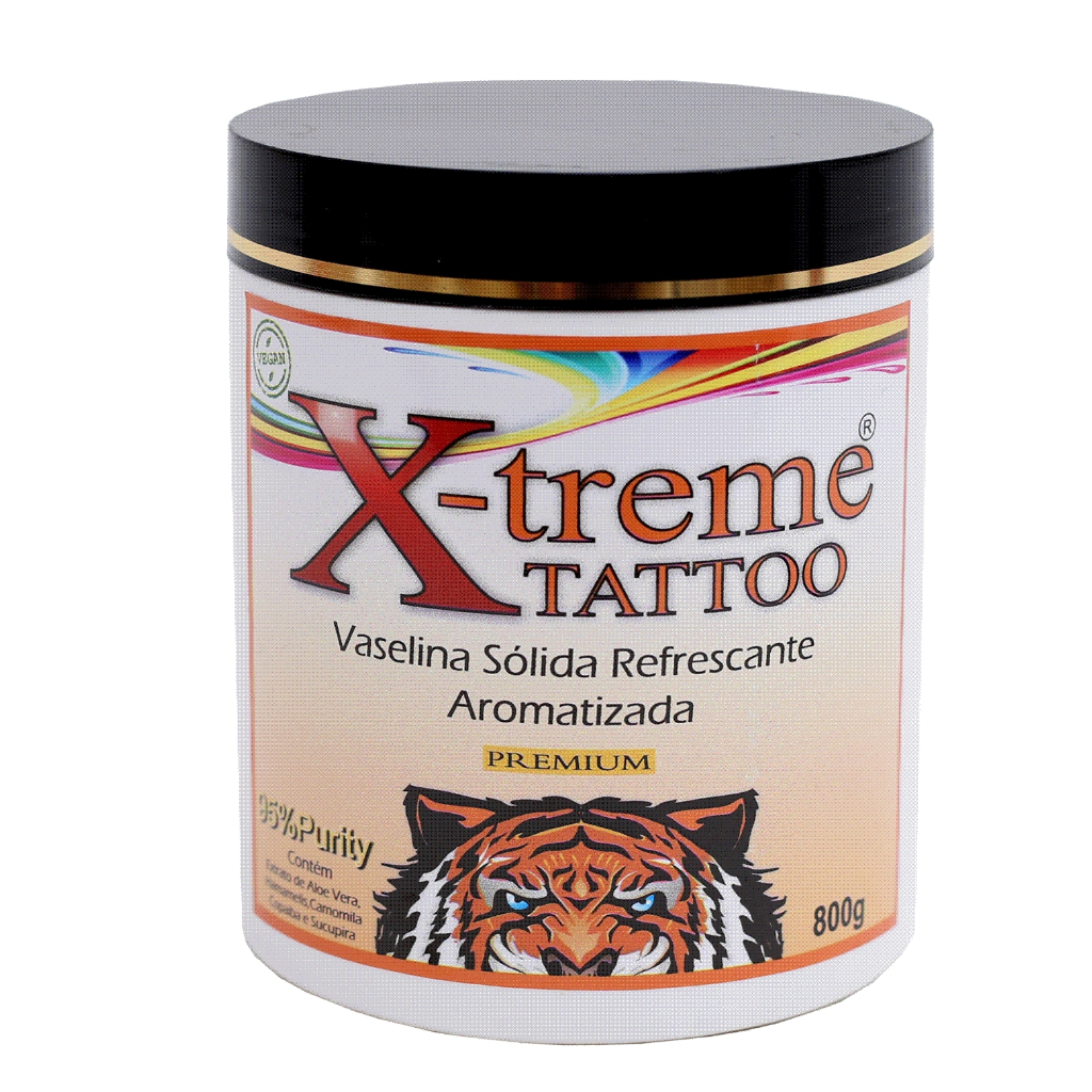 Vaselina Especial Premium Para Tatuagem 800g X-Treme Tattoo