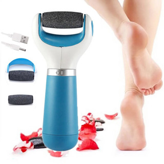 removedor de calo lixa de pé elétrica usb esfoliador para pés inchados rachadura fadiga com kit acessórios moto strong