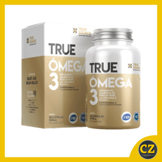 True Omega 3 1000mg (60 Cápsulas) - True Source em Oferta na Shopee
