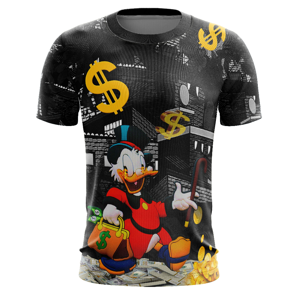 Camisa de Quebrada Favela Tio Patinhas Milionário
