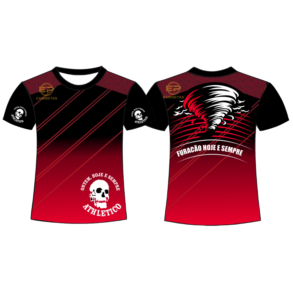 Camiseta Camisa Time De Futebol Atlético Paranaense