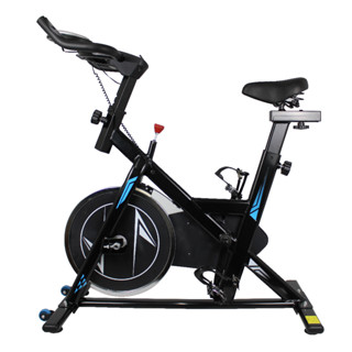 Bicicleta Ergométrica Mile Fitness Spinning Preta E Azul Exc