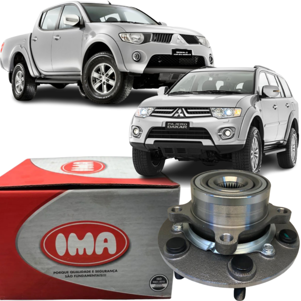 Cubo Roda Dianteira Mitsubishi L200 Triton Pajero Dakar 4x4
