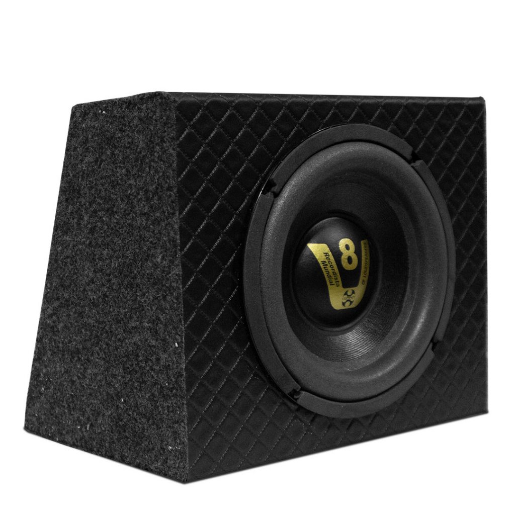 Caixa De Som Pequena Slim Todos Carros Sub Woofer 200wrms em Oferta na Shopee