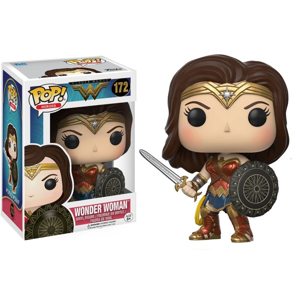 FUNKO POP WONDER WOMAN 172 NOVO ORIGINAL em Oferta na Shopee
