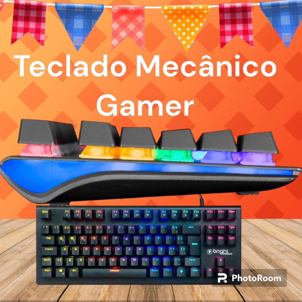 Bright Gamers Teclado Mecânico: Onde Comprar | BuscaProdutos