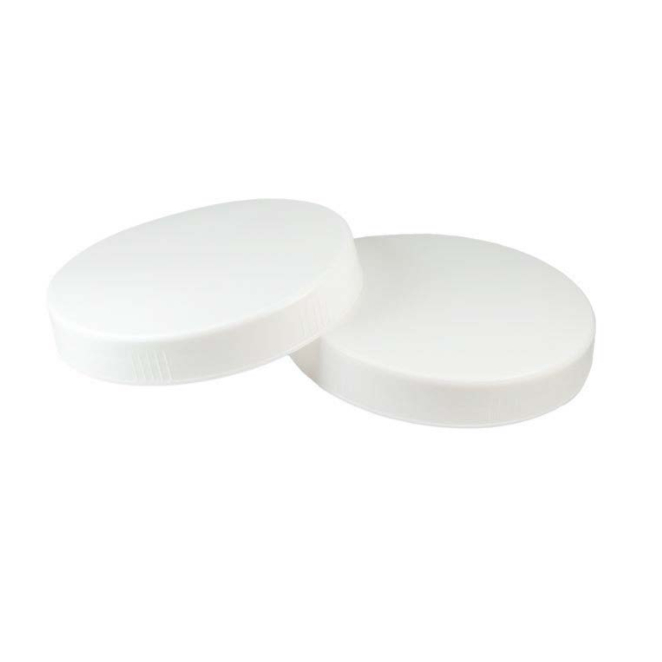 Tampa Plastica para conserva 90mm - Kit com 10un