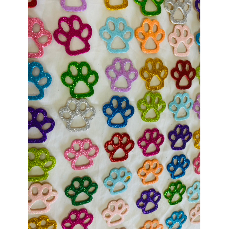 KIT ATACADO PET ADESIVO PATINHA 50 UNIDADES PET PET SHOP BANHO E TOSA