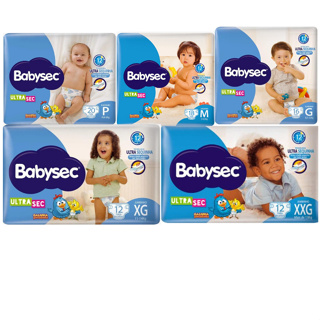 Fralda descartável babysec ultrasec Galinha pintadinha em Oferta na Shopee