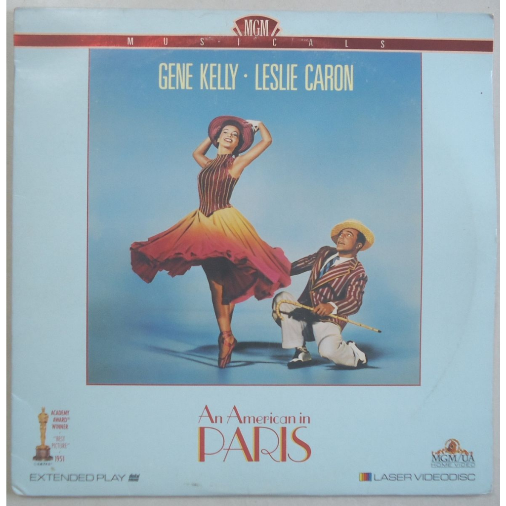 Ld LaserDisc Um Americano Em Paris 1989, Importado Usa