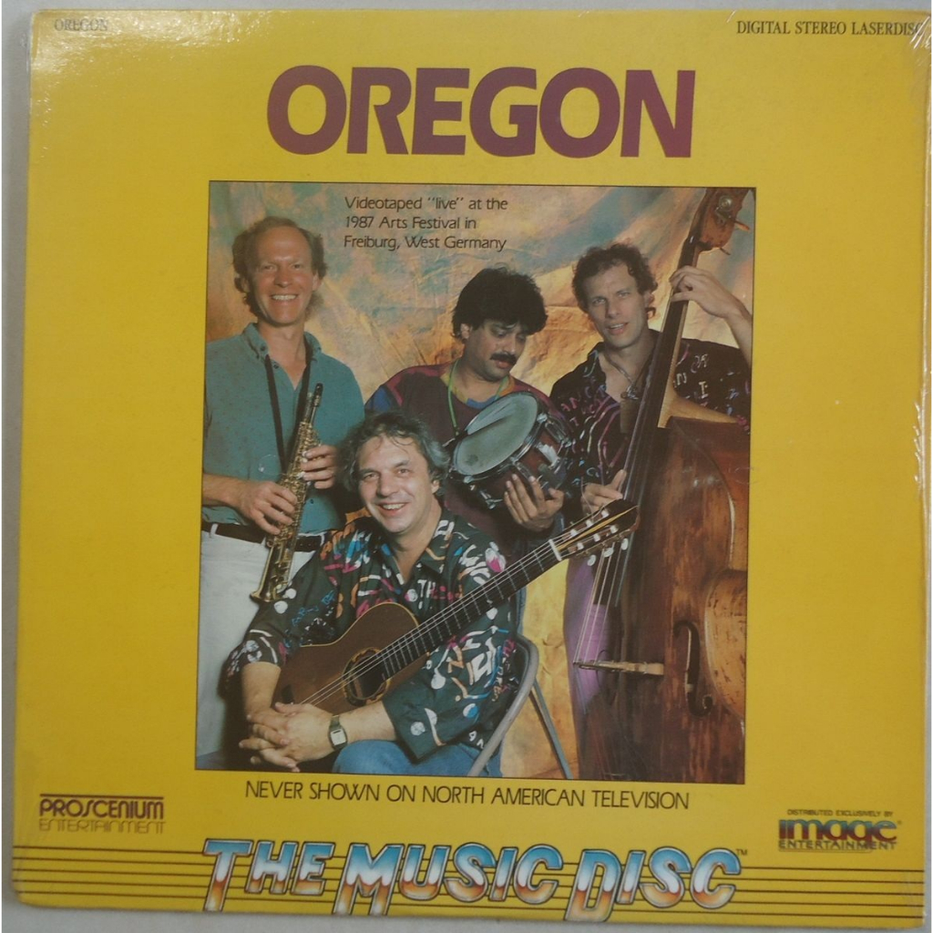 Ld LaserDisc Oregon 1988 Videotaped Live, Importado Usa