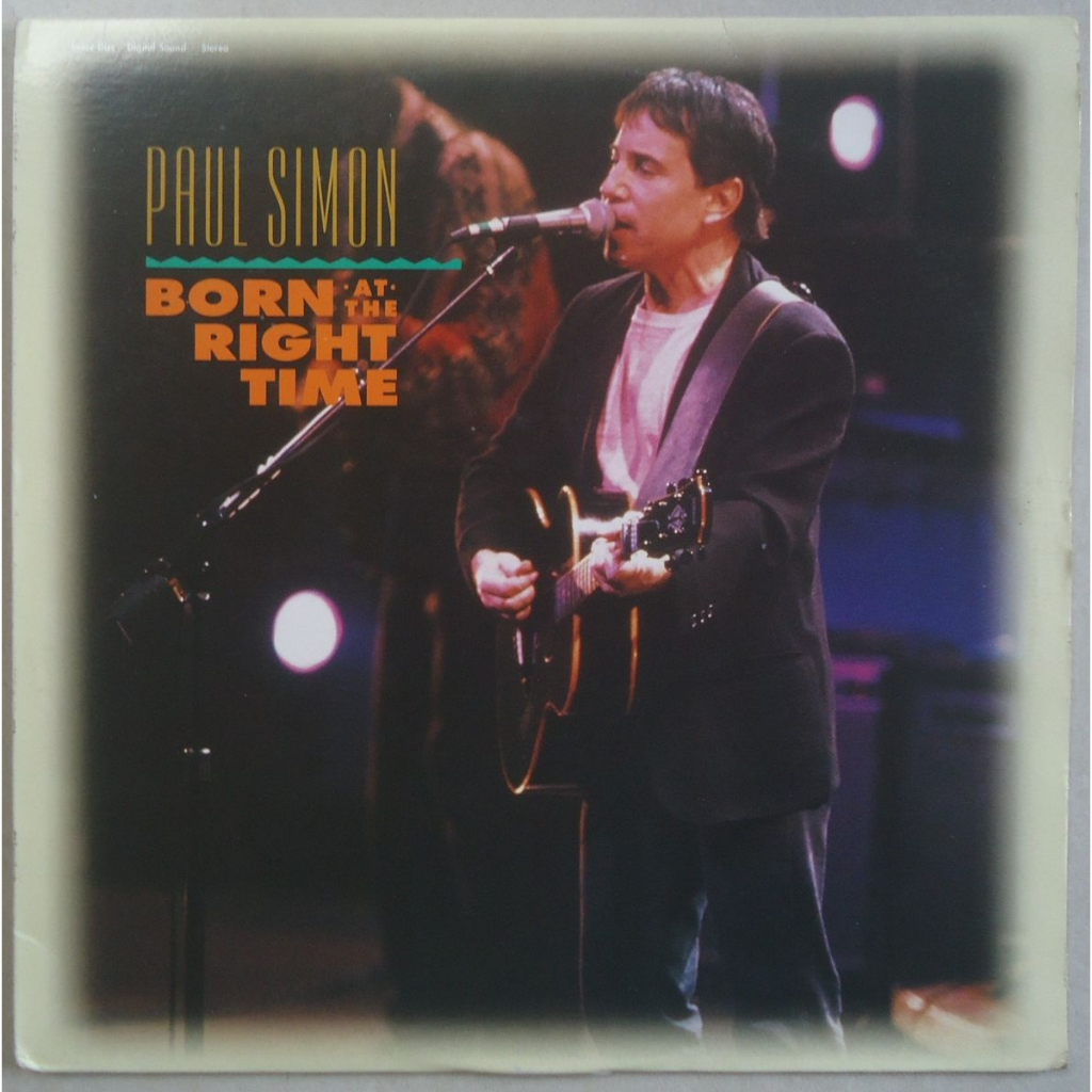 Ld LaserDisc Paul Simon 1992 Born At The Right Time, Usa