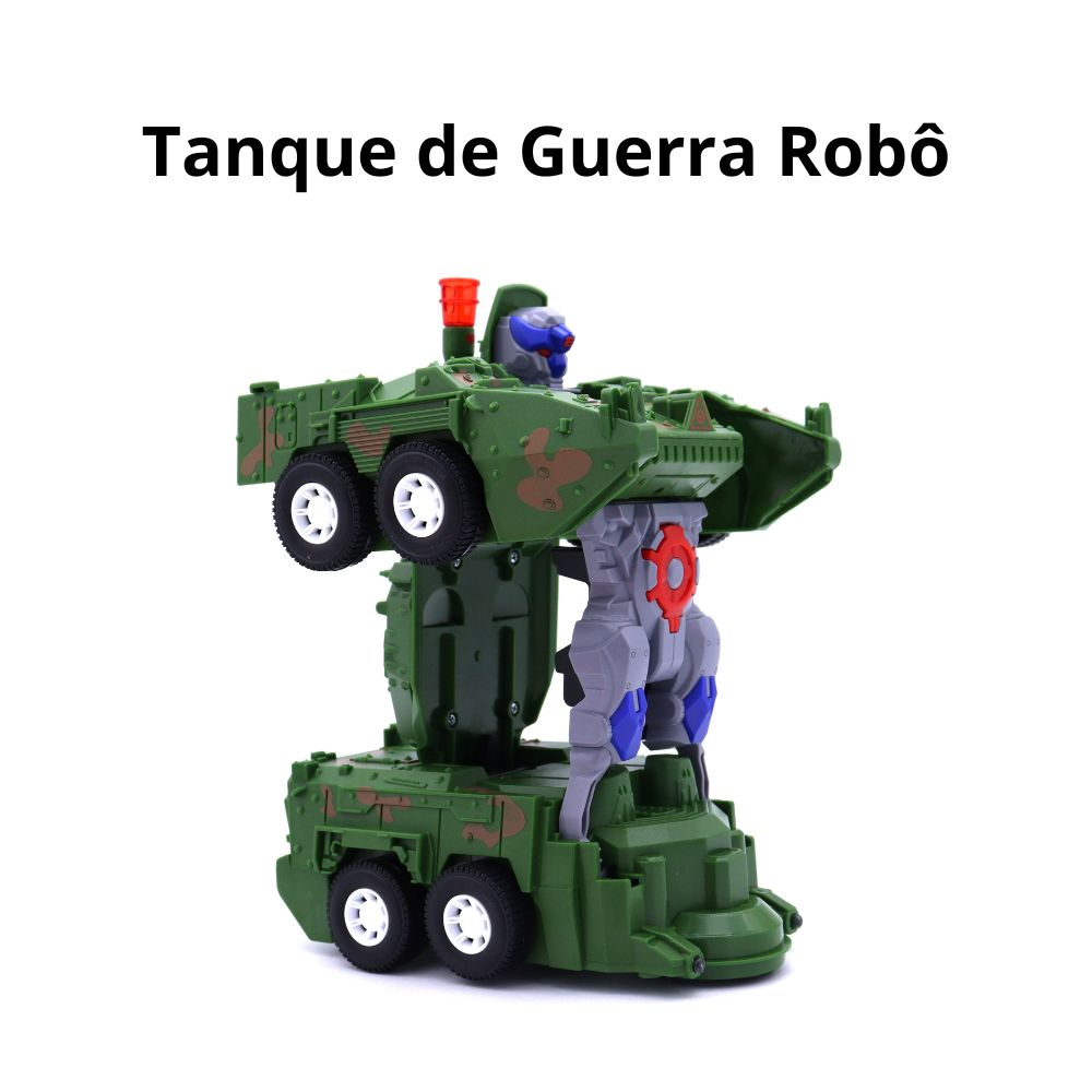 Tanque de Guerra Transformers Robô