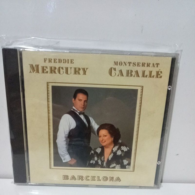 Cd Freddie Mercury Montserrat Caballe Barcelona Importado Impecável Estado de Conservação