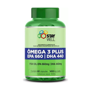 Ómega 3 Plus Epa 660 / Dha 440 - Stay Well - 60 Cápsulas
