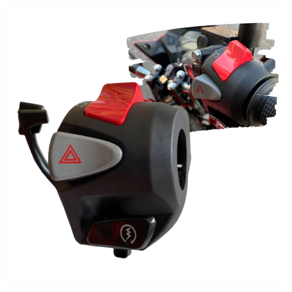 Punho Direito Interruptor Partida CB 500 Fan Start160 Xre300 em Oferta na Shopee