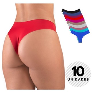 kit 10 conforto sem costura corte a laser não marca