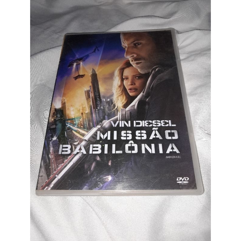 dvd missão babilônia vin diesel usado original capa slim