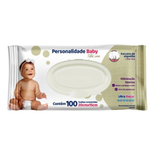 Lenco Umedecido Personalidade Baby C/100