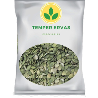 Semente de Abobora  Torrada Sem Sal  E Sem Casca PREMIUM em Oferta na Shopee