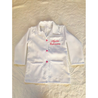 Jaleco Infantil Personalizado Com o Nome em Oferta na Shopee