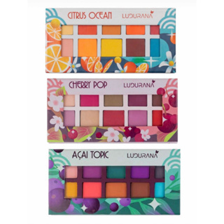 paleta de sombra 10 cores ludurana em Oferta na Shopee