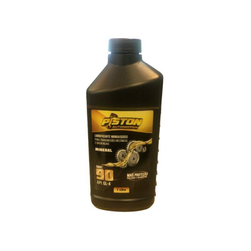 Óleo lubrificante para transmissões mecânicas e diferenciais sae 90 api gl-4 - PISTON GEAR