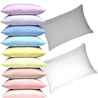 Promoção Kit Com 10 Fronhas Cores Lisas Percal e Algodão