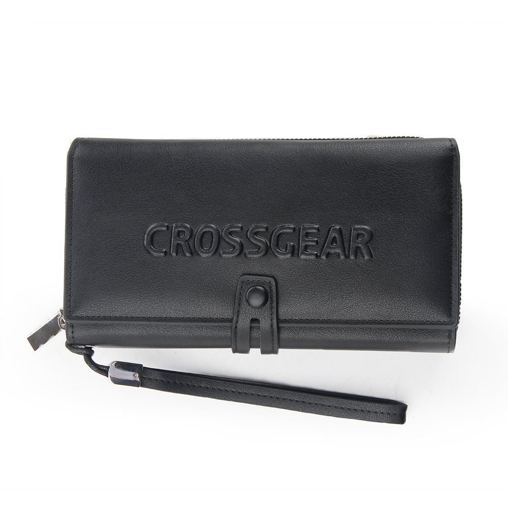 Carteira Pasta Feminina Porta Cartões Moedas Com Zíper Crosswave - Women Bags