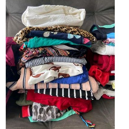 Lote e 20 Peças Promcional Para Brechós Feminino Adulto Bazar, Brechó, Roupas Usadas, Roupas Femininas