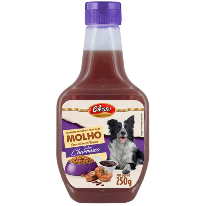 Molho Colosso Churrasco para Cães 250 gr