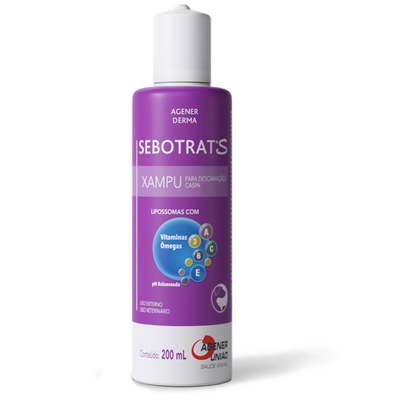 Sebotrat S Shampoo 200ml para Cães e Gatos Agener em Oferta na Shopee