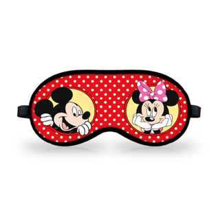 Tapa Olho Mickey e Minnie Mascará de Dormir Vermelho mimo Morgana Poliéster em Oferta na Shopee