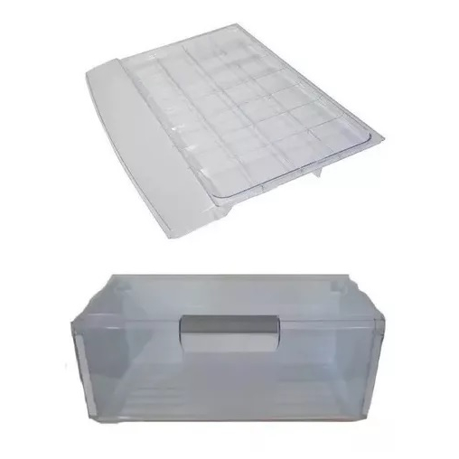 Tampa + Gaveta Legumes Geladeira Continental Rcct/rdv Kdn em Oferta na Shopee