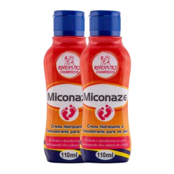 Kit 2 Cremes Miconaze 120ml - Rachaduras/Ressecamento