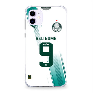 Capa Case Celular Time, Verdão 2023 Personalizada Nome + Número, alta qualidade.
