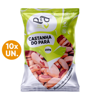 Castanha do Pará Atacado 10 Unidades 250g - P&P