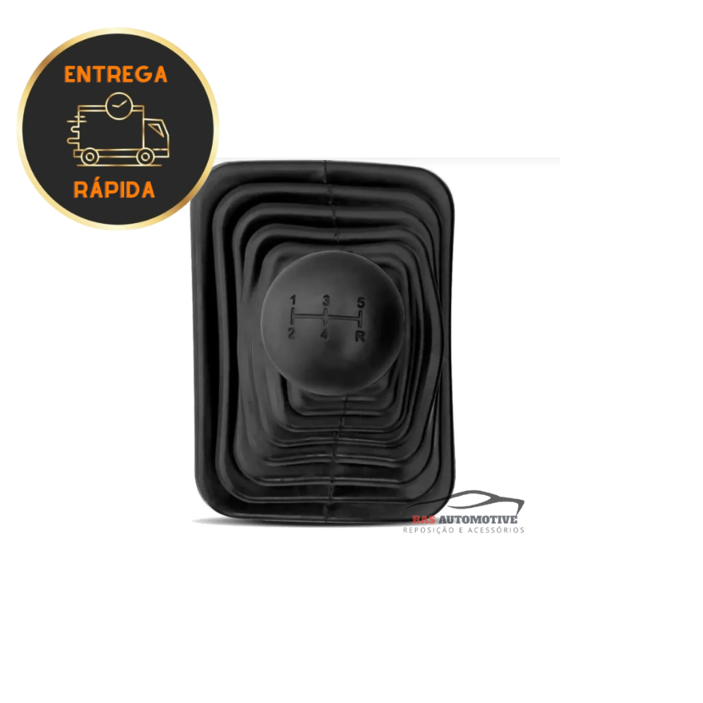 Coifa Do Câmbio Sanfonada Para Fiat Uno 94 A 2000 Com Bola manopla