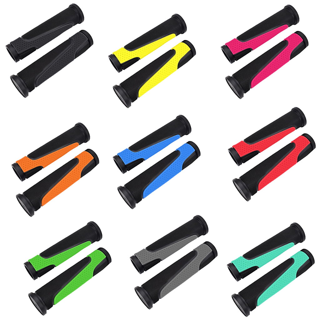 Manopla Luvinha Punho Confort Borracha Tpr Bike 20 24 26 29 Mtb Cores em Oferta na Shopee