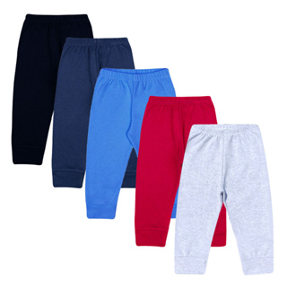 KIT 5 Calças Infantil tipo Mijão, Cores Menino. em Oferta na Shopee