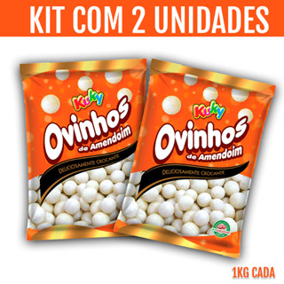 Combo 2 Unidades de Ovinhos Crocantes Kuky 1 KG